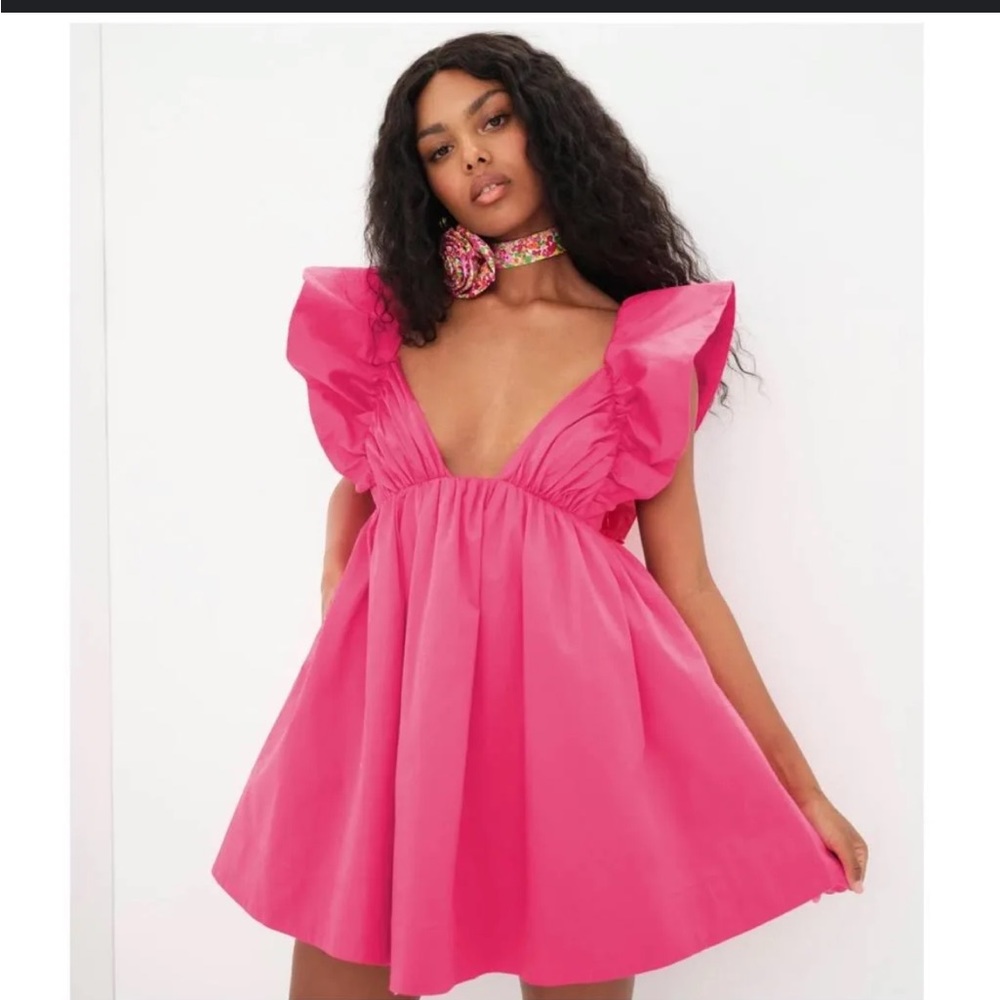 For love and lemons clementine dress in pink